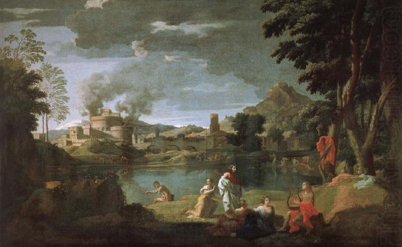 Nicolas Poussin Russian ears Phillips and Eurydice china oil painting image